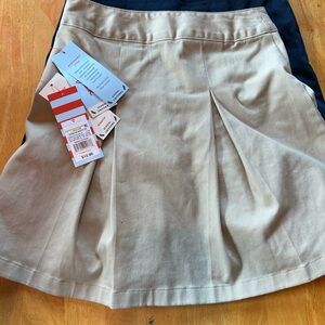 Skorts Lot Navy and Tan
